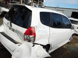 2007 Honda Fit Sport White 1.5L AT #A24864